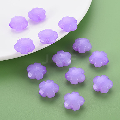 Imitation Jelly Acrylic Beads MACR-S373-87-E04-1