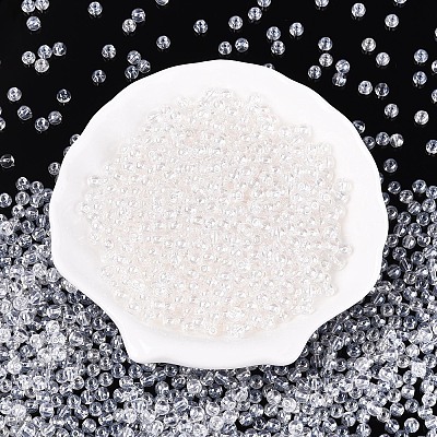 Transparent Glass Seed Beads SEED-N007-33A-01-1