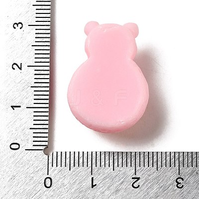 Cute Pig Theme Resin Imitation Food Decoden Cabochons RESI-U0003-02A-1