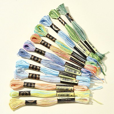 6-Ply Polyester Embroidery Floss OCOR-FZ0001-01F-1