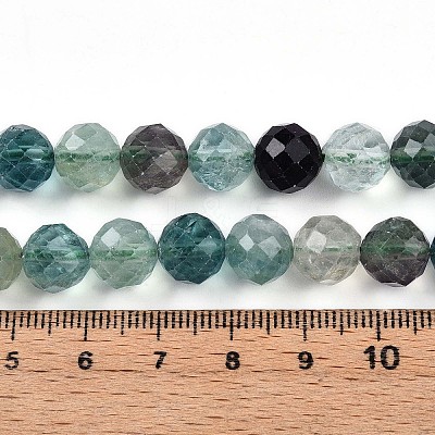 Natural Fluorite Beads Strands G-T140-19C-1