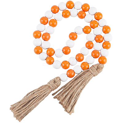 1Pc Wood Beads Pendant Decorations FIND-CN0001-77A-1