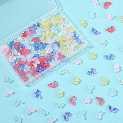 150Pcs 6 Colors Transparent Glass Beads Sets GLAA-YW0004-98-1
