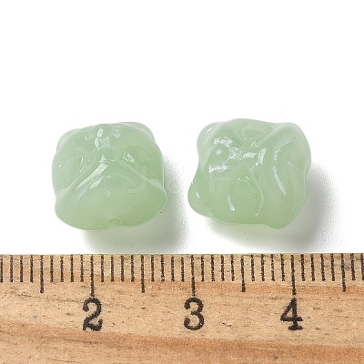 Baking Paint Transparent Glass Beads X1-GLAA-C035-01G-1