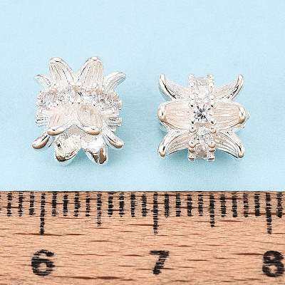 925 Sterling Silver Spacer Beads STER-T008-28S-1