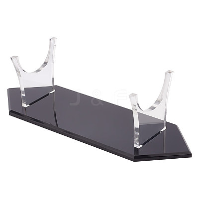 Acrylic Sword Display Easel Stand Holders ODIS-WH0025-146-1