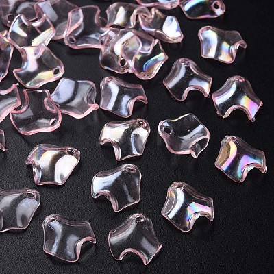 Transparent Acrylic Pendants MACR-S373-106-C04-1