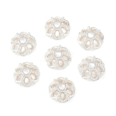 Alloy Flower Bead Caps & Cones PALLOY-J357-02S-1
