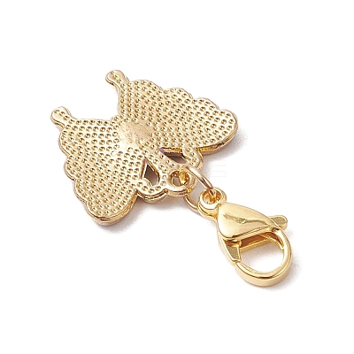 Alloy Enamel Pendant Decorations HJEW-JM02938-05-1