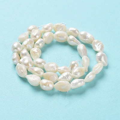 Natural Keshi Pearl Beads Strands PEAR-Z002-19-1