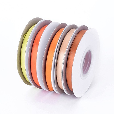 Single Face Polyester Satin Ribbons SRIB-G008-M5-1