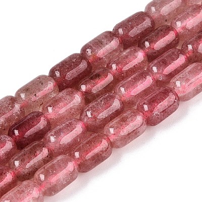 Natural Strawberry Quartz Beads Strands G-G980-29B-1