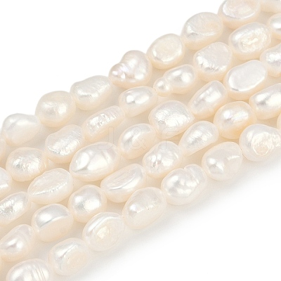 Natural Cultured Freshwater Pearl Beads Strands PEAR-P064-20A-04A-02-1