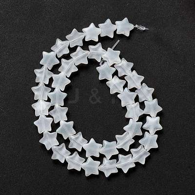Transparent Glass Beads Strand GLAA-K057-01J-1