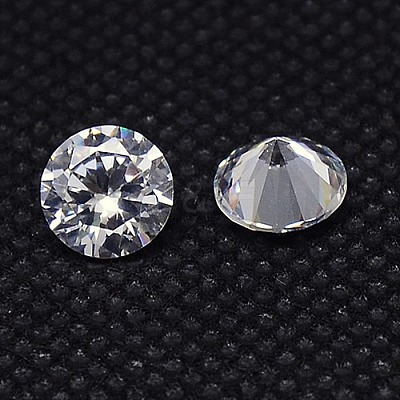 Diamond Shape Grade AAA Cubic Zirconia Cabochons LS-ZIRC-J013-01-1mm-1