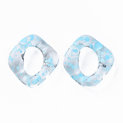 Transparent Acrylic Linking Rings OACR-N009-016A-14-1