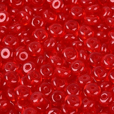 Imitation Jade Glass Seed Beads SEED-Q042-01A-C03-1