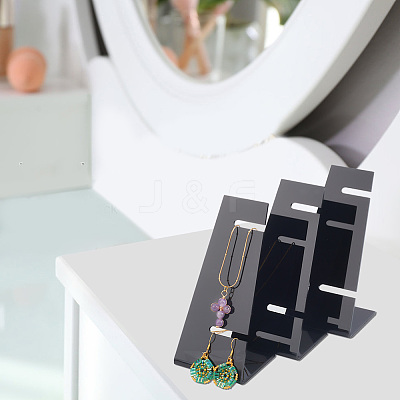 Acrylic Watch Display Stands ODIS-WH0029-11B-1