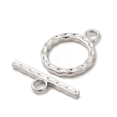 Non-Tarnish 304 Stainless Steel Toggle Clasps LS-STAS-F290-04P-1