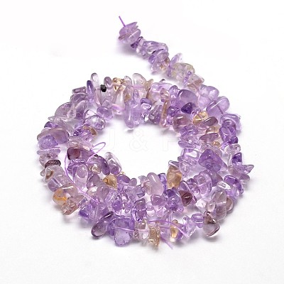 Natural Ametrine Chip Beads Strands X-G-E271-95-1