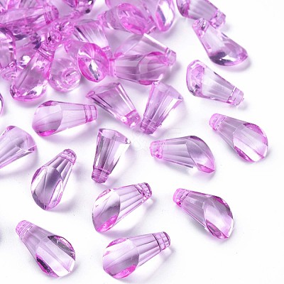 Transparent Acrylic Pendants MACR-S373-111-B02-1