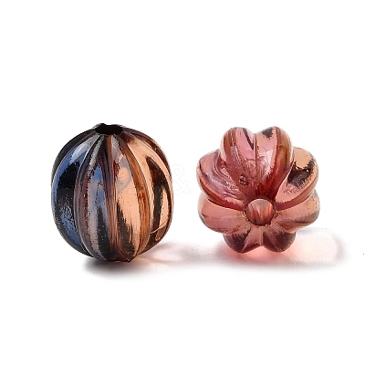 Two Tone Transparent Acrylic Beads TACR-C002-02-1