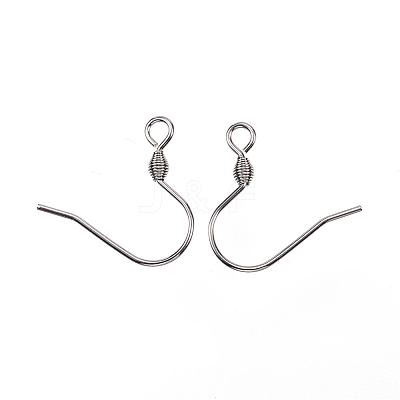 Tarnish Resistant 304 Stainless Steel Earring Hooks STAS-D448-038P-1