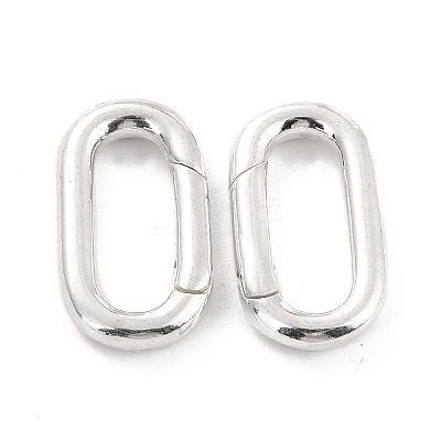 925 Sterling Silver Spring Gate Rings X-STER-Z001-109S-1