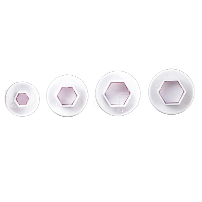 Plastic Cookie Fondant Stamper Set BAKE-PW0001-554D-1
