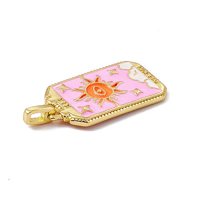 Alloy Enamel Pendants ENAM-D042-01C-1