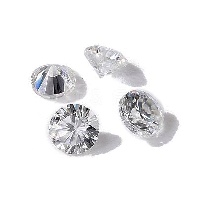 White D Color Round Cut Loose Moissanite Stones RGLA-WH0016-01I-1