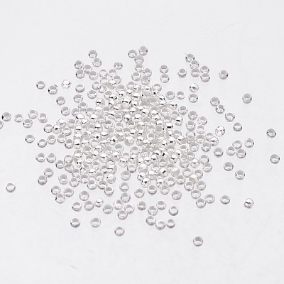 Brass Crimp Beads X-E002-NFS-1