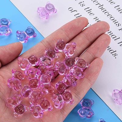 Transparent Acrylic Beads MACR-S373-80-B01-1