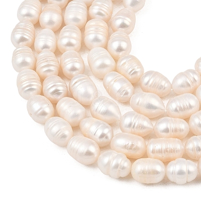 Natural Cultured Freshwater Pearl Beads Strands PEAR-F020-22B-1