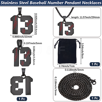 667 Stainless Steel Box Chain Necklaces NJEW-BBC0001-35E-EB-1