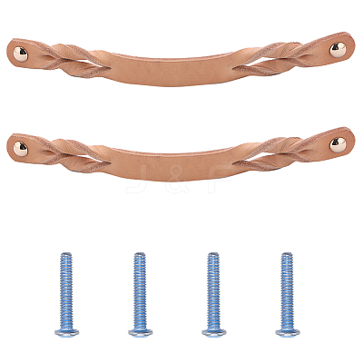 Leather Cabinet Handles Replacement FIND-WH0111-437-1