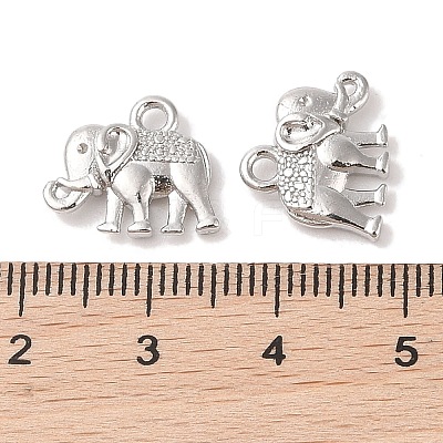 Vintage Elephant Charms X-PALLOY-ZN-47017-N-FF-1