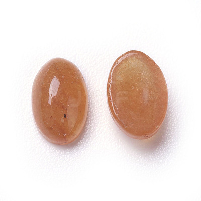 Natural Red Aventurine Cabochons G-F605E-07A-1