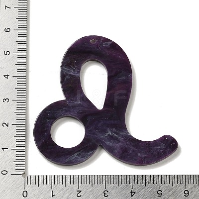 Acrylic Keychain Pendants SACR-S608-04G-02-1