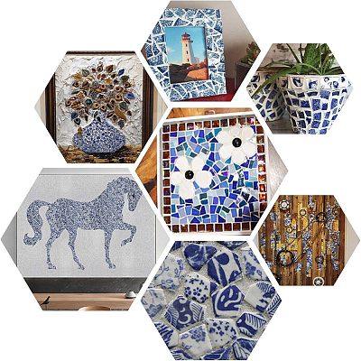 Porcelain Mosaic Tlies PORC-FH0001-01-1