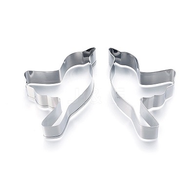 Tarnish Resistant 304 Stainless Steel Cookie Cutters DIY-E012-87-1