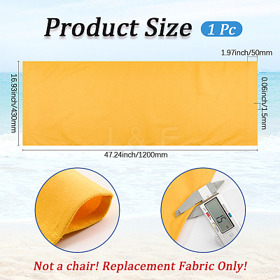 1Pc Chair Canvas Cloth AJEW-GF0012-03A-11-1