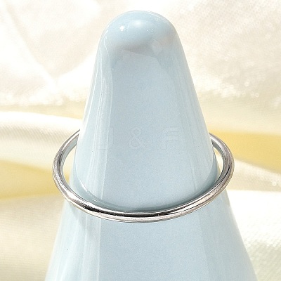 304 Stainless Steel Open Cuff Rings for Women RJEW-F170-03P-03-1