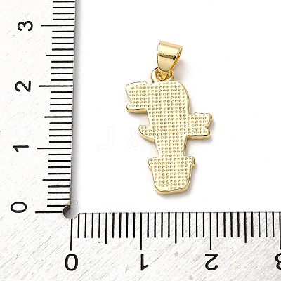 Brass Enamel Pendants LS-FIND-I054-01D-G-1