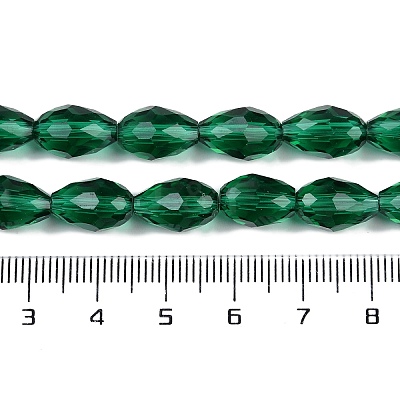 Transparent Glass Beads Strands EGLA-N013-T6mm-D24-1