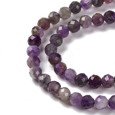 Natural Amethyst Beads Strands G-L581A-001B-1