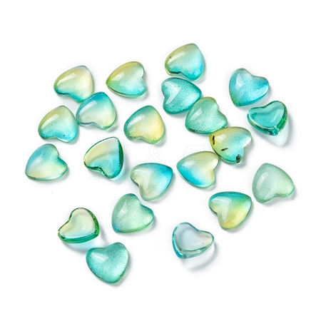 Transparent Glass Cabochons GGLA-A005-05C-1