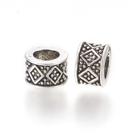 Tibetan Style Alloy Beads PALLOY-WH0029-03AS-1