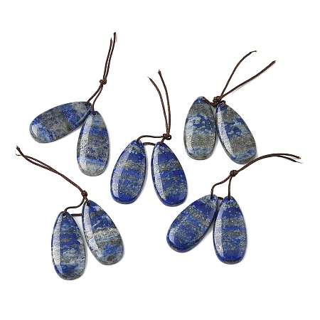 Natural Lapis Lazuli Pendants G-A265-02A-1