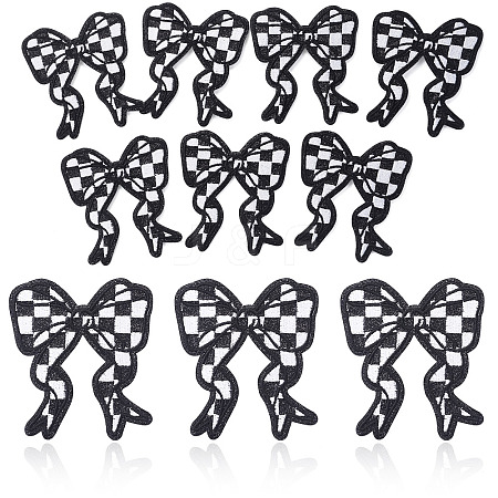 8Pcs Polyester Clothing Patches DIY-TA0015-30A-1